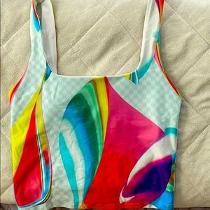 Fabletics tank with built in bra size xs